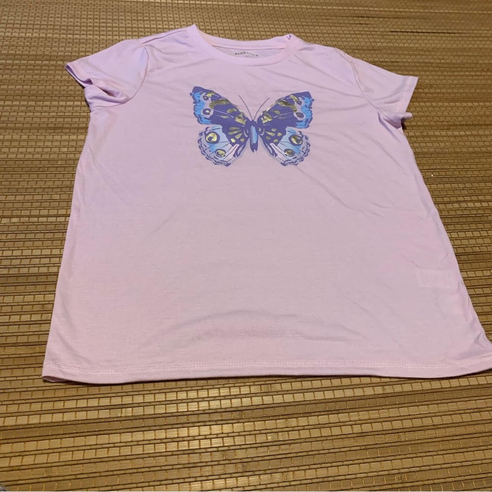 NWOT BCBG Girls short sleeve shirt size L (14-16)